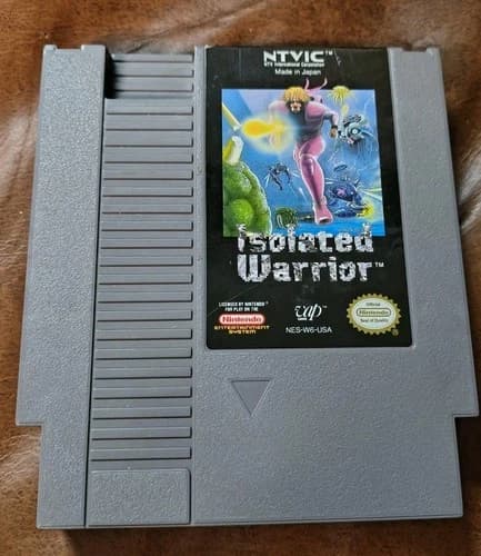 Isolated Warrior Nintendo NES Cart Only Cleaned Tested See Photos