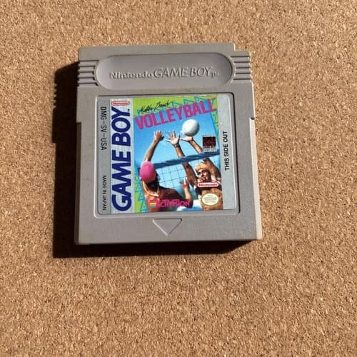 Malibu Beach Volleyball (Nintendo Game Boy, 1990 - Tested