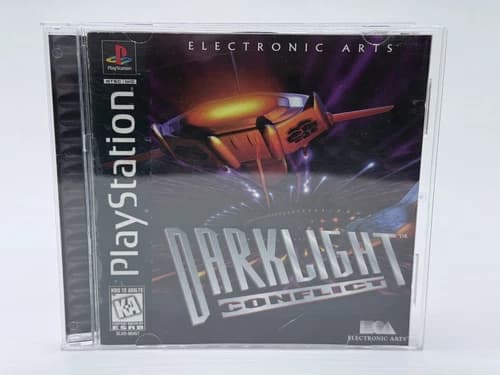 Darklight Conflict (Sony PlayStation 1, 1997) PS1 CIB w Manual - Tested Working
