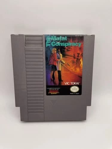 The Mafat Conspiracy (Nintendo Entertainment System NES, 1990) AUTHENTIC TESTED