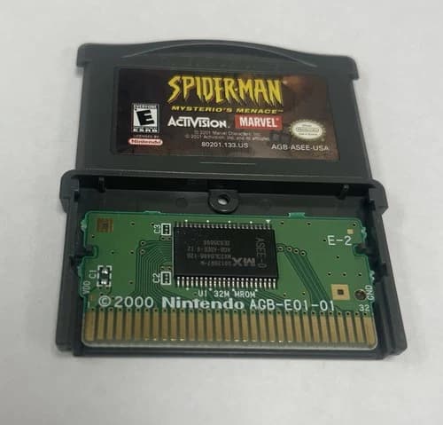 Spider-Man Mysterio’s Menace (Cart Only) - Gameboy Advance GBA - Near Mint!