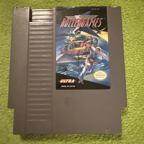 Rollergames Cartridge Only Nintendo NES - Tested & WORKS