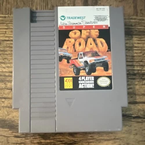 Tradewest Ivan 'Ironman' Stewart's Super Off Road NES Multiplayer