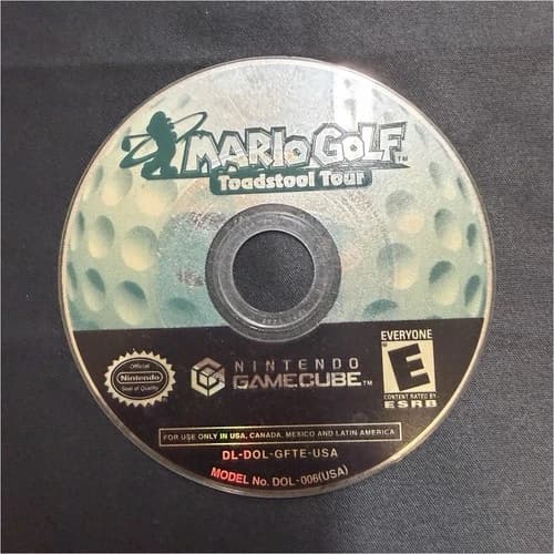 Mario Golf: Toadstool Tour Nintendo GameCube Nintendo E Rated NTSC Disc Only