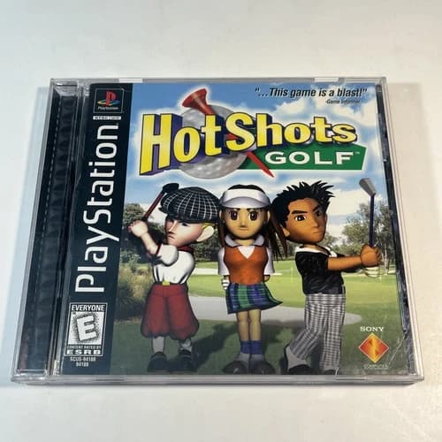 Hot Shots Golf (PS1 Sony PlayStation 1, 1998) Video Game Complete CIB W/ Manual