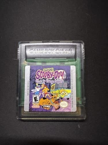 Scooby-Doo Classic Creep Capers (Nintendo GameBoy Color) Cartridge Only Tested