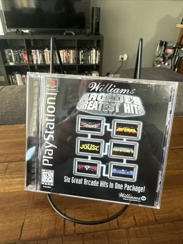 Williams Arcade's Greatest Hits (Sony PlayStation 1 PS1) Complete CIB Tested