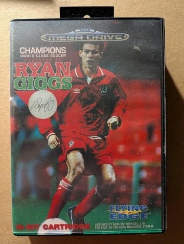 Megadrive Champions World Class Soccer Ryan Giggs