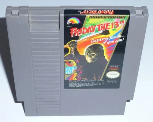 Friday the 13th (Nintendo NES Authentic Game) Cleaned Tested Working