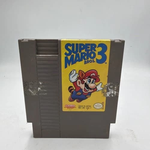 NES Super Mario 3 Game-Cartridge only Tested
