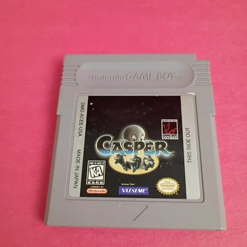 Casper Tested And Working Cartridge Only Authentic Nintendo Game Boy.