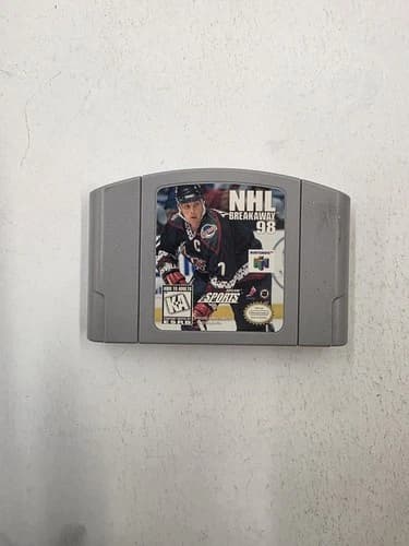 NHL Breakaway 98 (Nintendo 64) N64 Game Only - Tested