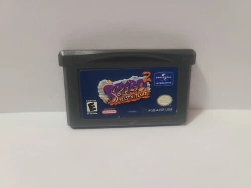 Spyro 2: Season of Flame - Nintendo Game Boy Advance GBA Authentic Tested Works
