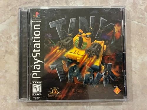 Tiny Tank - Sony PlayStation 1, 1998 PS1 - Complete with Manual CIB