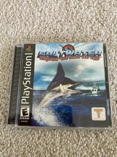 Saltwater Sportfishing Sony PlayStation 1 2001 PS1 Complete