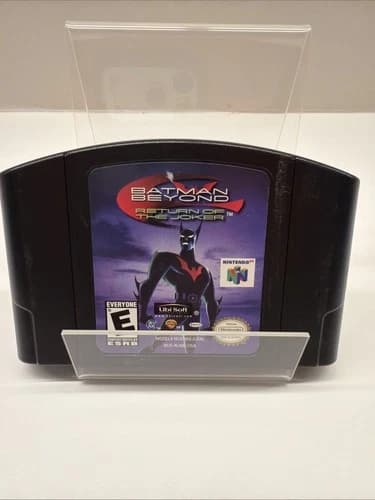 Batman Beyond Return of the Joker Nintendo 64 N64 Game, Authentic Cleaned Tested