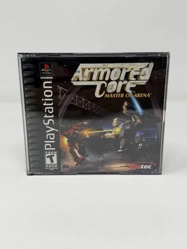 Armored Core: Master of Arena (Sony PlayStation PS1) Black Label CIB Excellent