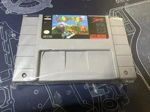 Claymates (Super Nintendo, 1994) Tested working
