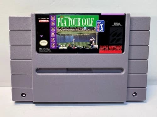 PGA Tour Golf (Super Nintendo Entertainment System, 1992)