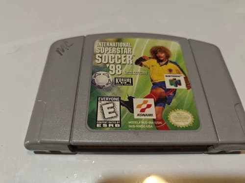 International Superstar Soccer '98 N64 (Nintendo 64, 1998) NUS-006 USA