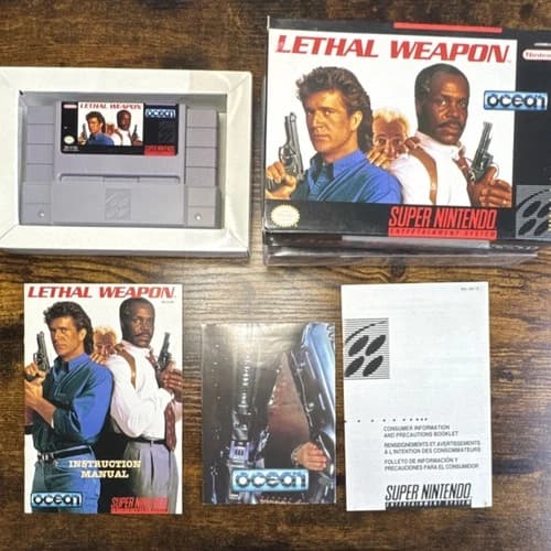 Lethal Weapon SNES Cib