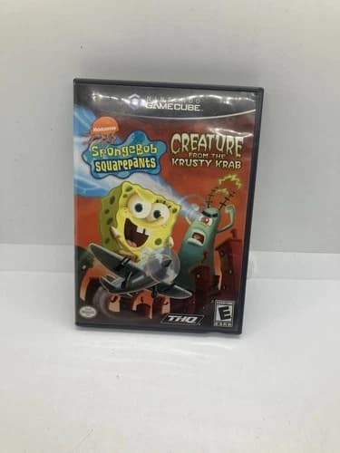 SpongeBob SquarePants Creature from the Krusty Krab GameCube 2006 CIB