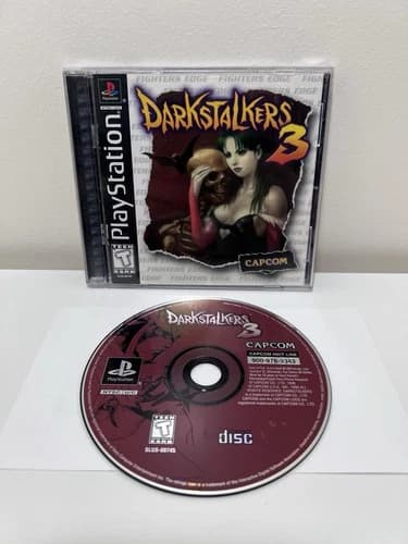 Darkstalkers 3 (PlayStation 1, PS1) Excellent CIB Complete - Tested