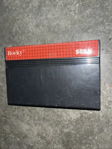 Rocky Sega Master System, 1987 Cartridge Only -FREE SHIPPING