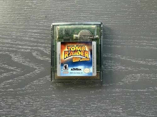 Tomb Raider: Starring Lara Croft (Nintendo Game Boy Color) Authentic - TESTED