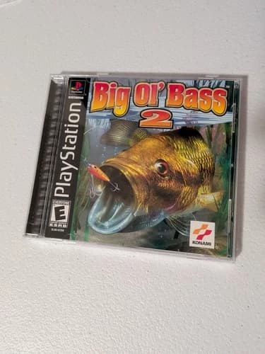 Big Ol' Bass 2 (Sony PlayStation 1, 2000) Complete