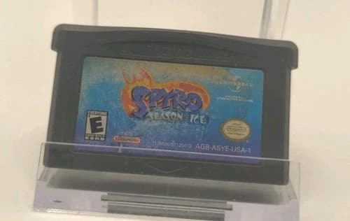 Spyro Season of Ice (Nintendo GameBoy Advance, 2001) GBA Tested & Working!!!
