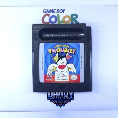 Looney Tunes Twouble GBC Authentic, Tested - GameBoy Color