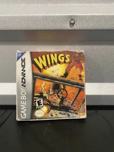 Wings — Game Boy Advance — Complete (box and manuals included) — Worn down box