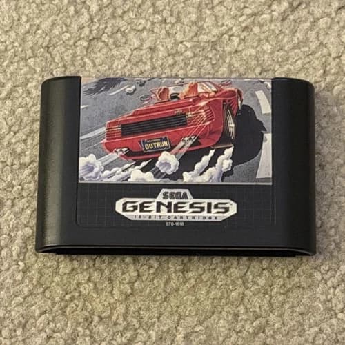 Outrun for Sega Genesis - Authentic Cartridge Only