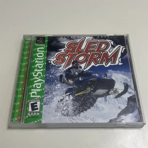 Sled Storm Sony PlayStation 1 PS1 ~ Complete! ~ Works Great! ~ Fast Shipping!