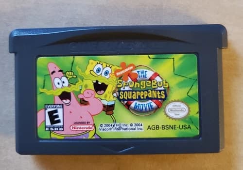 SpongeBob SquarePants Movie (Nintendo Game Boy Advance, 2004)