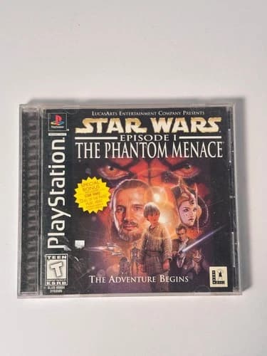 Star Wars: Episode I - The Phantom Menace (Sony PlayStation 1, 1999) PS1 - CIB