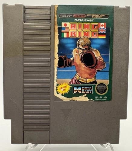 Ring King (Nintendo NES, 1987) Cartridge Only | Tested |Authentic