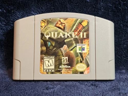 Quake II (N64, Nintendo 64) Tested And Working!