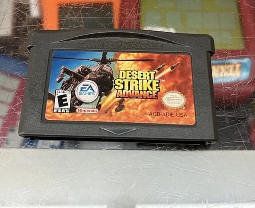 Desert Strike Advance (Nintendo Game Boy Advance, 2002) GAME ONLY, TESTED