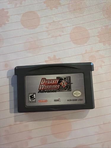 Dynasty Warriors Advance Nintendo Game Boy Advance Cartridge, Tested