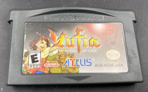 LUFIA The Ruins Of Lore Nintendo Game Boy Advance GBA *Cartridge Only, TESTED*