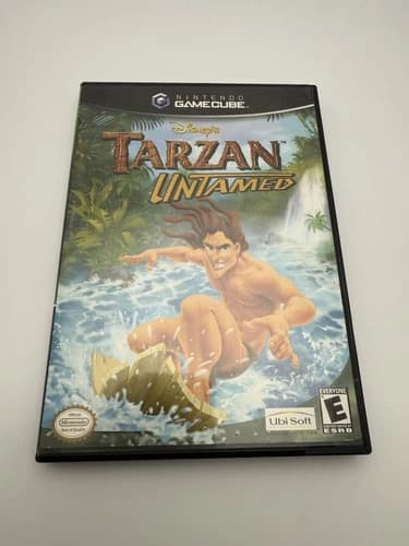 Disney's Tarzan: Untamed (Nintendo GameCube, 2001) Tested Cib With Manual