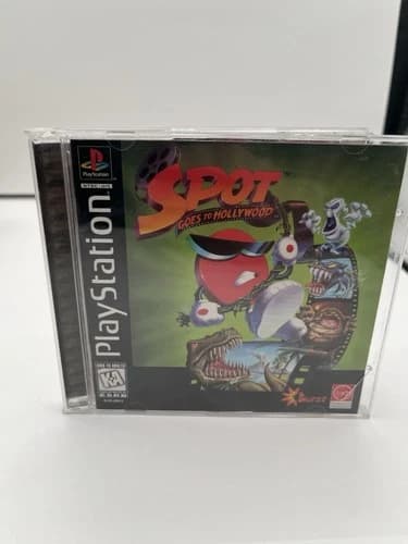 Spot Goes to Hollywood PS1 1996 CIB Complete Tested