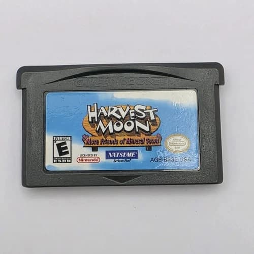 Harvest Moon - More Friends of Mineral Town (Game Boy Advance GBA) Authentic