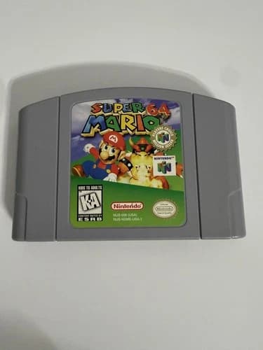 Super Mario 64 Nintendo 64 N64 1999 Cartridge Only Tested Authentic