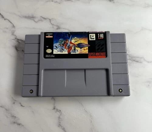 Super Star Wars Empire Strikes Back (Super Nintendo SNES, 1993) Authentic Tested