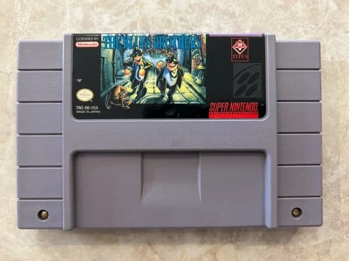 The Blues Brothers - Super Nintendo SNES * Authentic * TESTED