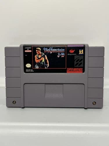 Wolfenstein 3D Super Nintendo Entertainment SNES Authentic Cart Only - Tested