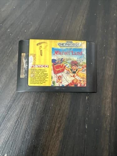 Sega Genesis Game Only Marvel Land
